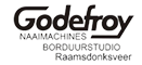 Godefroy Naaimachines en Borduurstudio logo